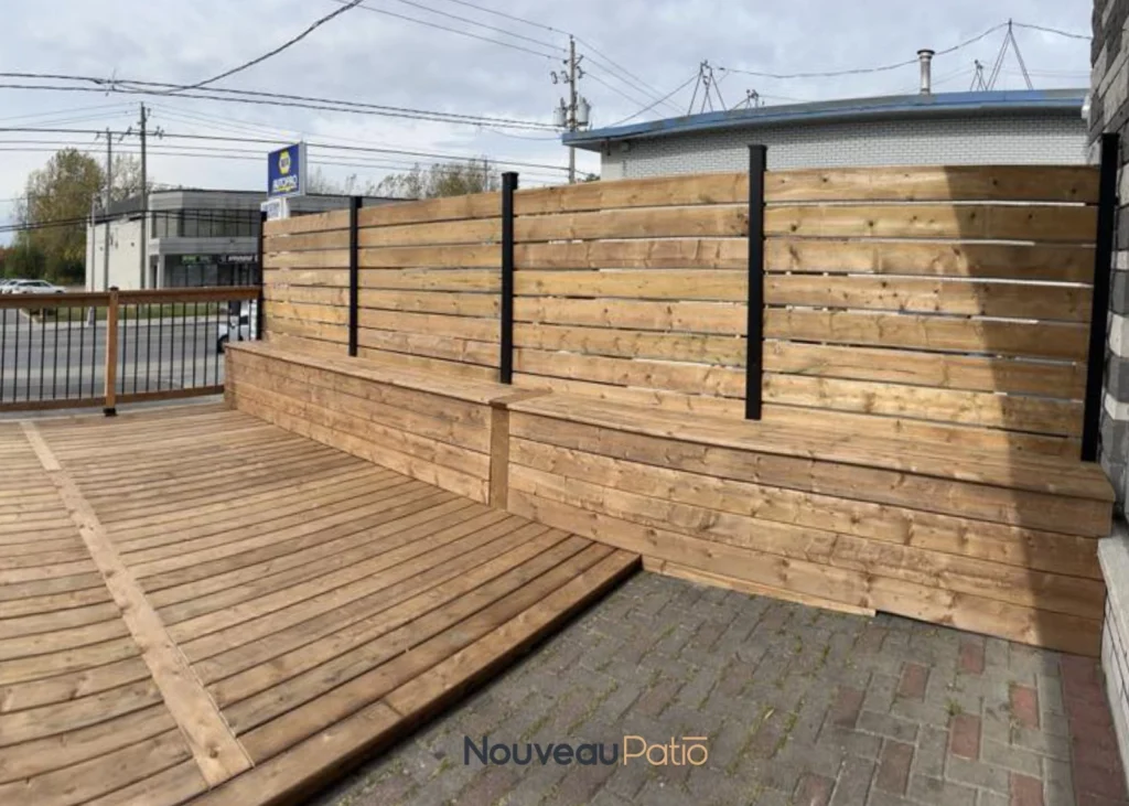 nouveau patio bois traite commerciale laval m pingouin 2
