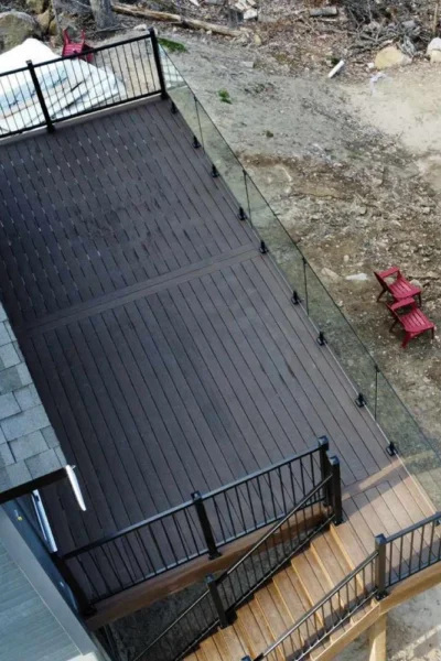 construction de nouveau patio deck composite brownsburg 4 construction de nouveau patio deck composite brownsburg 4